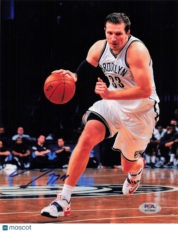 Mirza Teletovic signed 8x10 photo PSA/DNA Autographed NBA