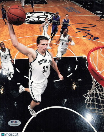Mirza Teletovic signed 8x10 photo PSA/DNA Autographed NBA
