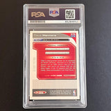 2005-06 Topps Total #376 Dave Hanners Signed Card AUTO PSA/DNA Slabbed Pistons