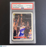 1995-96 Upper Deck #257 Terrell Brandon Signed Card AUTO PSA Slabbed Cavaliers