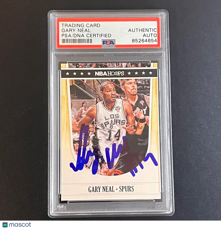 2012-13 Panini NBA Hoops #220 Gary Neal Signed Card AUTO PSA/DNA Slabbed Spurs