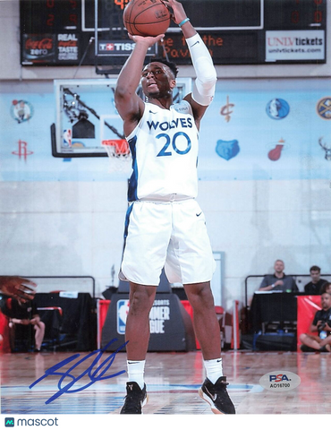 JOSH OKOGIE signed 8x10 photo PSA/DNA Minnesota Timberwolves Autographed