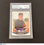 2013 Topps Bowman Briefing#BDPP50 Jonah Heim Signed Card PSA Autographed