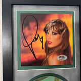 Taylor Swift Signed CD Cover Framed PSA/DNA Autographed The Life of a Showgirl
