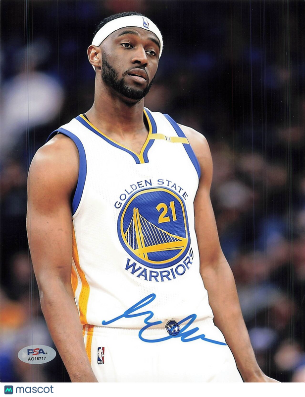 Ian Clark signed 8x10 photo PSA/DNA Golden State Warriors Autographed