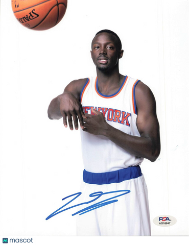 Jerian Grant signed 8x10 photo PSA/DNA New York Knicks Autographed