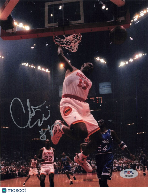 Mario Elie signed 8x10 photo PSA/DNA Houston Rockets Autographed