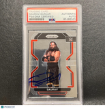 2022 Panini Prizm NXT 2.0 #103 Saurav Gurjar Signed Card PSA/DNA Slabbed AUTO WW