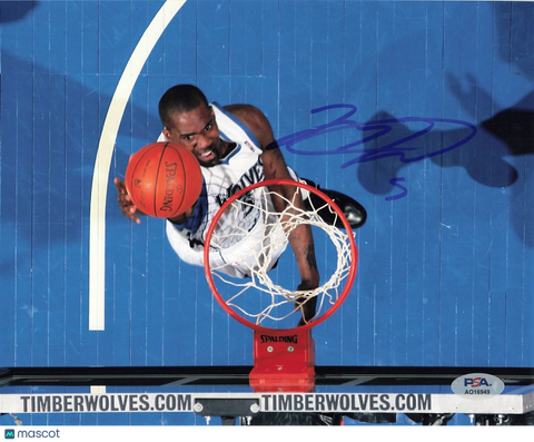 REGGIE EVANS signed 8x10 photo PSA/DNA Minnesota Timberwolves Autographed