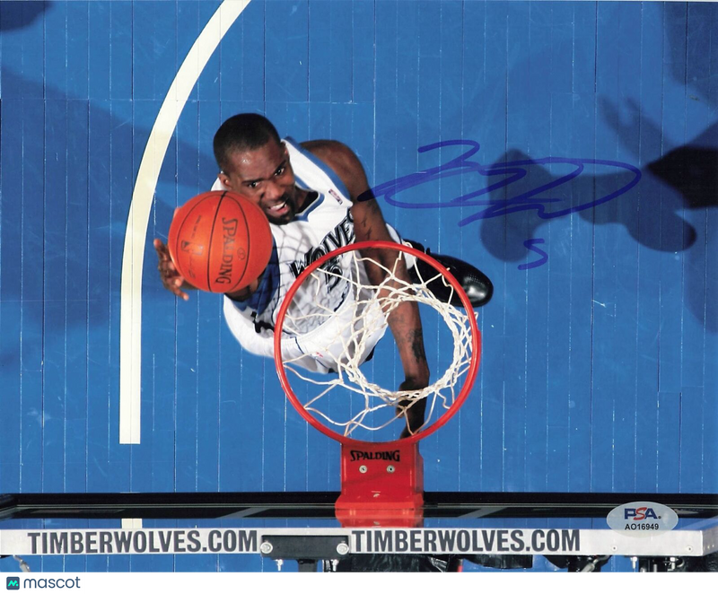 REGGIE EVANS signed 8x10 photo PSA/DNA Minnesota Timberwolves Autographed