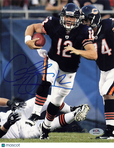 CALEB HANIE Signed 8x10 photo PSA/DNA Chicago Bears Autographed