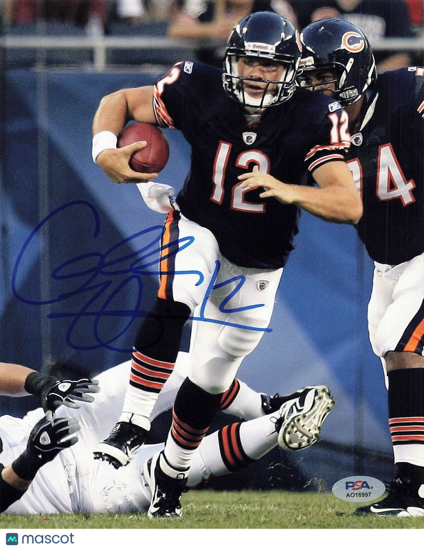 CALEB HANIE Signed 8x10 photo PSA/DNA Chicago Bears Autographed