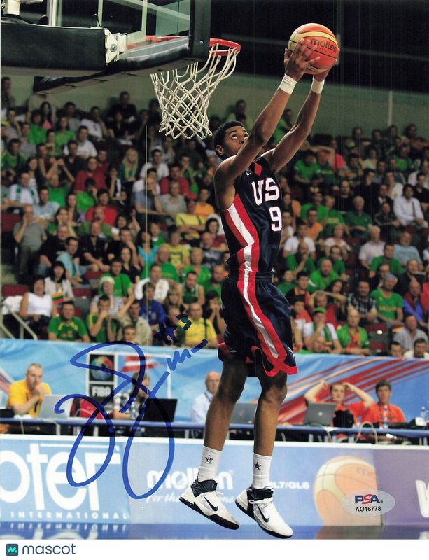 Jeremy Lamb signed 8x10 photo PSA/DNA Fiba Team USA Autographed