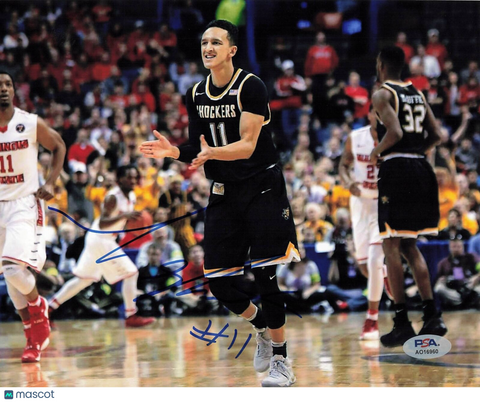 Landry Shamet Signed 8x10 photo PSA/DNA Wichita State Autographed