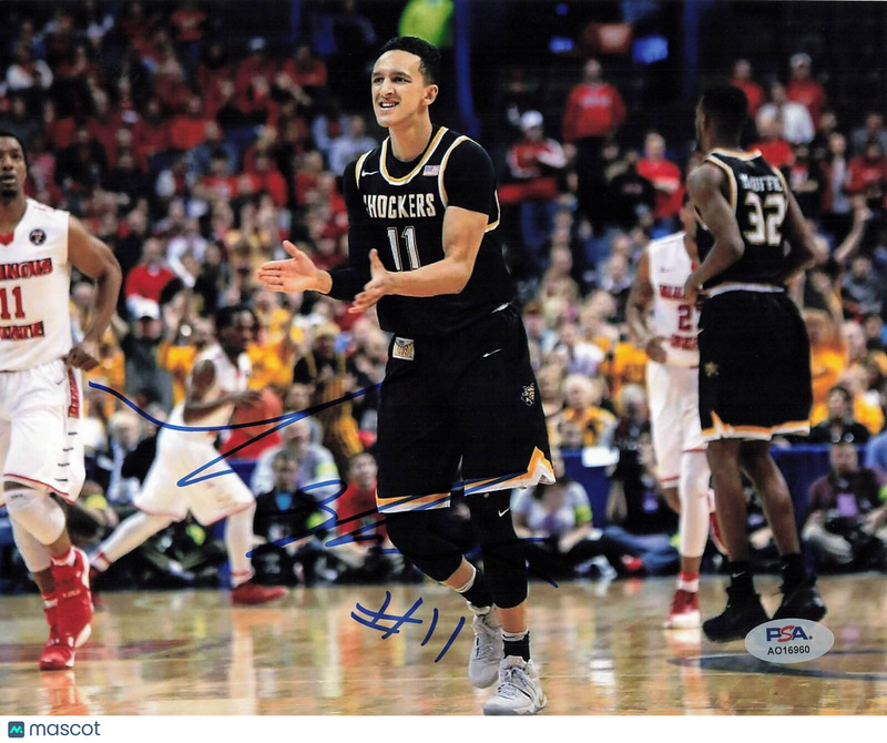 Landry Shamet Signed 8x10 photo PSA/DNA Wichita State Autographed