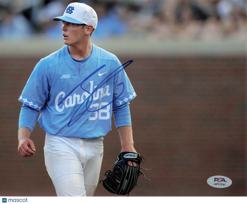 J.B. Bukauskas North Carolina Tar Heels Signed 8x10 Photo PSA