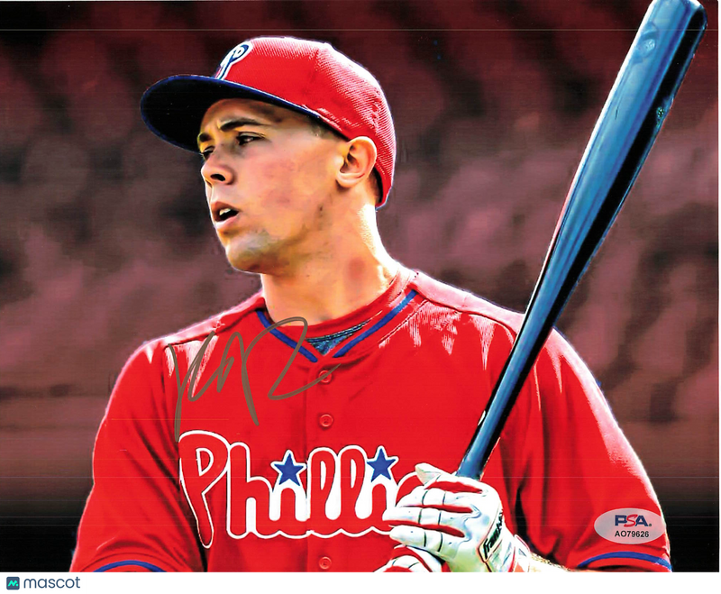 Darin Ruf Philadelphia Phillies Signed 8x10 Photo PSA