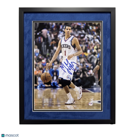 Michael Carter-Williams Philadelphia 76ers Signed 11x14 Custom Framed Photo PSA