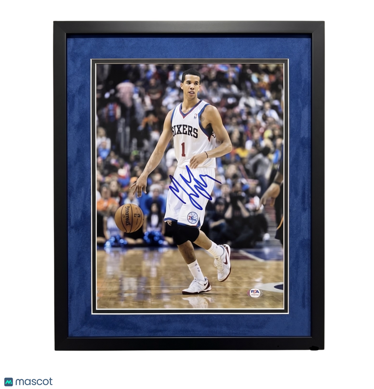 Michael Carter-Williams Philadelphia 76ers Signed 11x14 Custom Framed Photo PSA