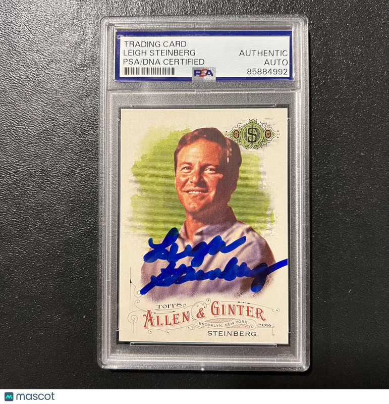 2016 Topps #Agent 132 Leigh Steinberg Signed Card Auto PSA Slabbed MLB
