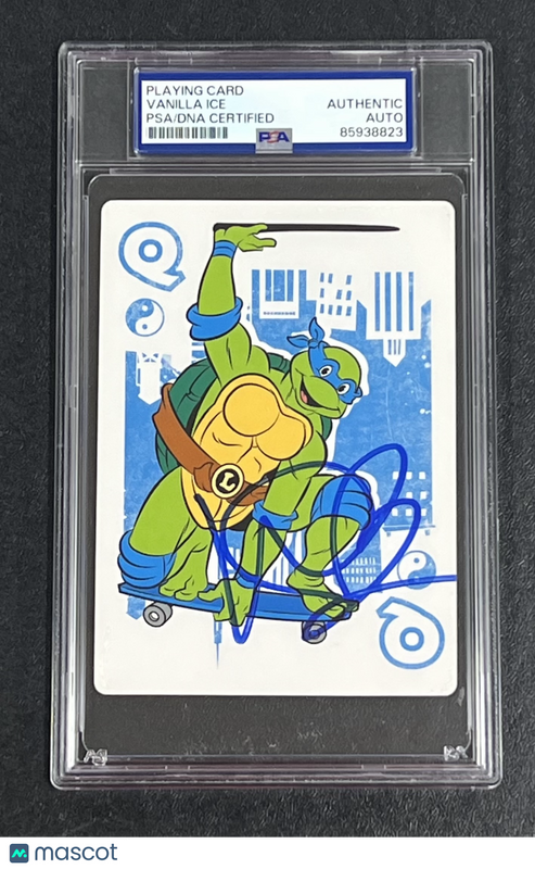 2022 Viacom Overseas Holdings C.V Vanilla Ice  Signed Card Auto PSA Slabbed
