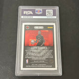 2021 2020-21 Panini Illusions #147 Chris Boucher signed card PSA Raptors