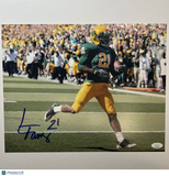 LaMichael James Signed Oregon Ducks Football 11x14 Photo JSA Autographed