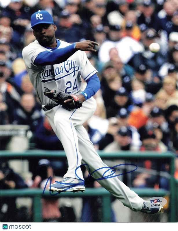 Wilson Betemit signed 8x10 photo PSA/DNA Kansas City Royals Autographed