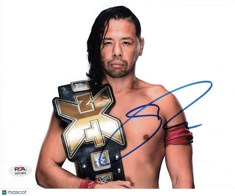 Shinsuke Nakamura signed 8x10 photo PSA/DNA Autographed WWE