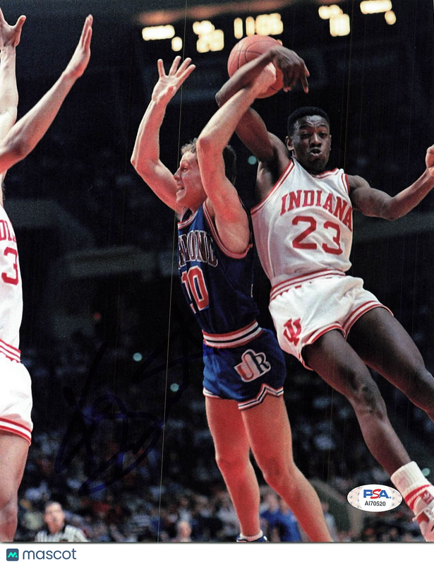 Keith Smart signed 8x10 photo PSA/DNA Indiana Hoosiers Autographed