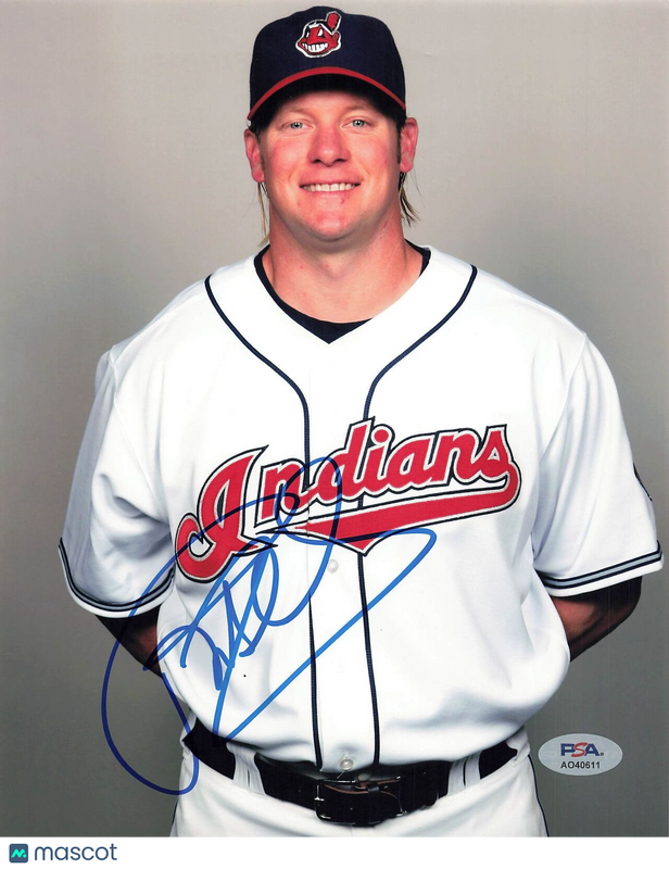 Jason Michaels signed 8x10 photo PSA/DNA Cleveland Autographed