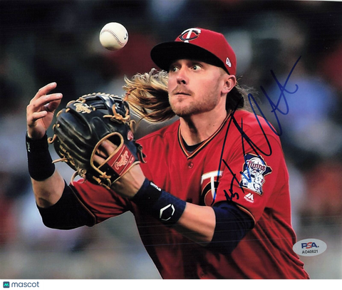 Taylor Motter signed 8x10 photo PSA/DNA Minnesota Twins Autographed