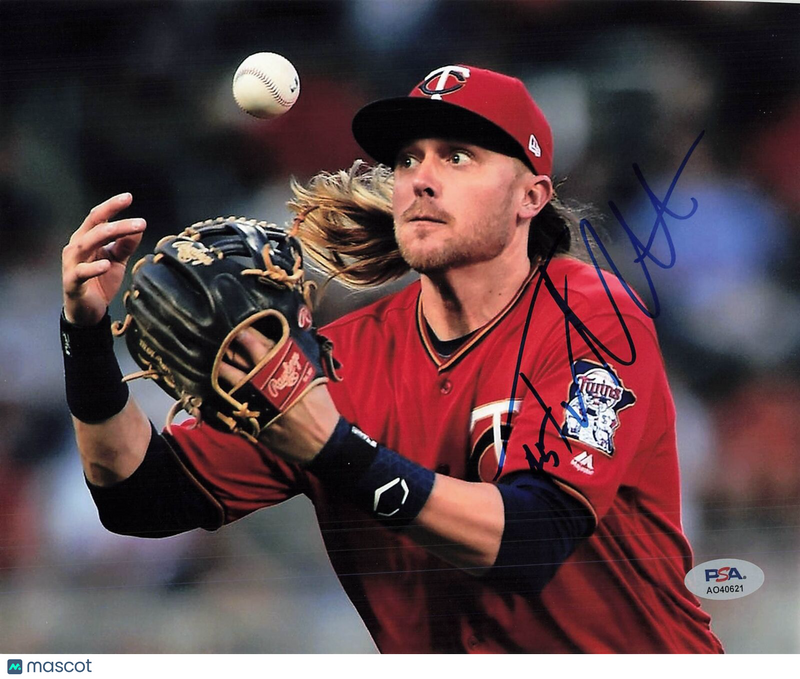 Taylor Motter signed 8x10 photo PSA/DNA Minnesota Twins Autographed