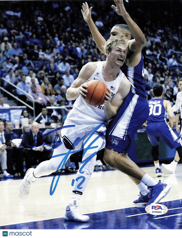 Eric Mika signed 8x10 photo PSA/DNA BYU Cougars