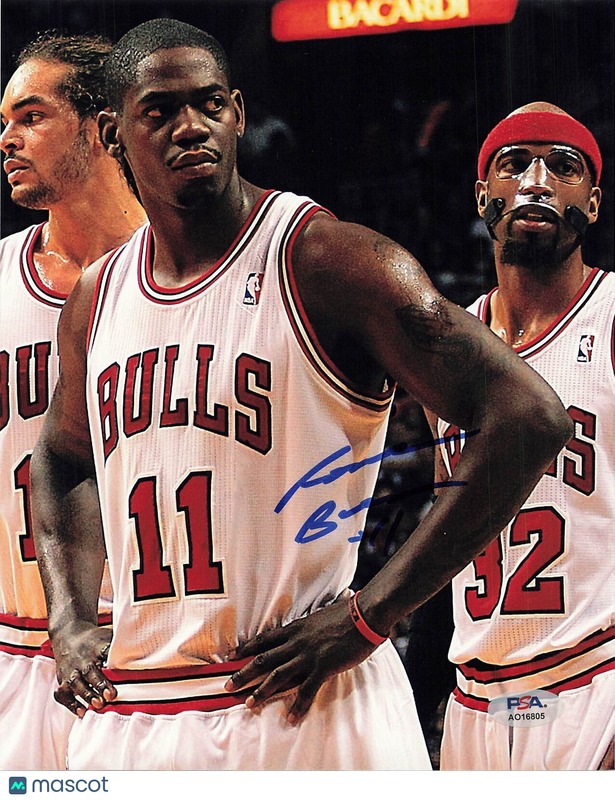 Ronnie Brewer signed 8x10 photo PSA/DNA Chicago Bulls Autographed