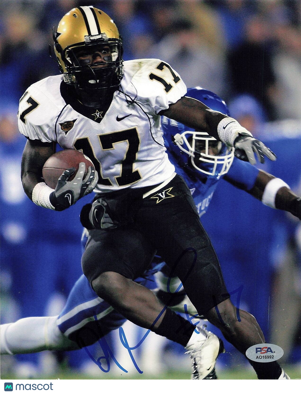 DJ MOORE Signed 8x10 photo PSA/DNA Vanderbilt Autographed