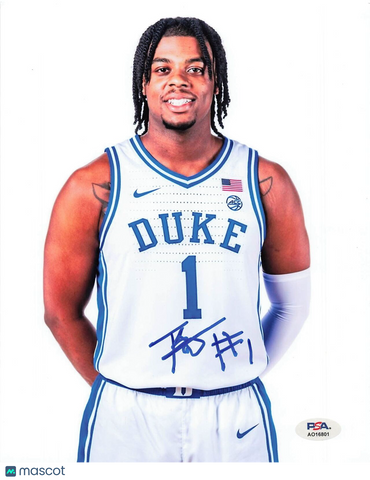 Terrence Ross signed 8x10 photo PSA/DNA Duke Autographed
