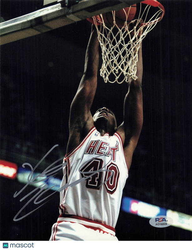 Kurt Thomas signed 8x10 photo PSA/DNA Miami Heat Autographed