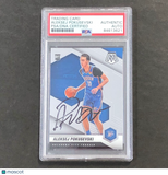 2020-21 Panini Mosaic #226 Aleksej Pokusevski Signed Card AUTO PSA Slabbed RC Th