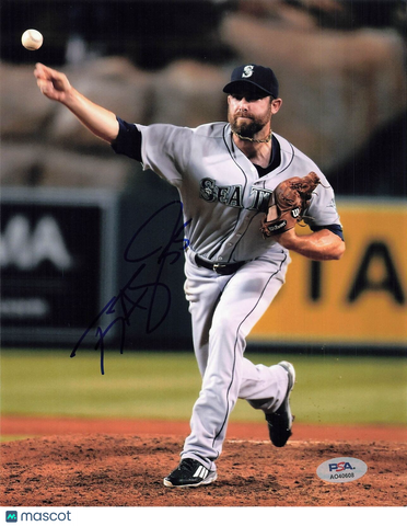 Tony Zych signed 8x10 photo PSA/DNA Seattle Mariners Autographed