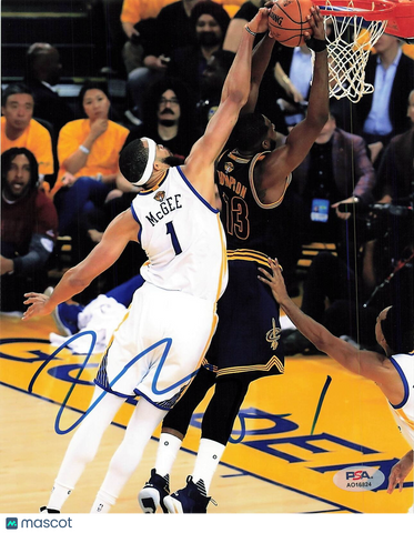 JaVALE McGEE signed 8x10 Photo PSA/DNA Golden State Warriors Autographed