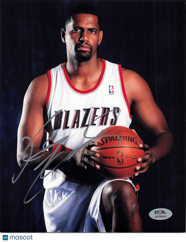 Kurt Thomas Signed 8x10 Photo PSA Bulls Autographed
