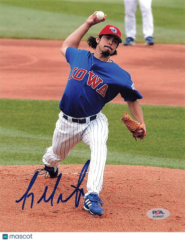 Sergio Mitre signed 8x10 photo PSA/DNA Chicago Cubs Autographed