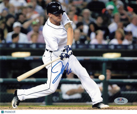 JACOBY JONES signed 8x10 photo PSA/DNA Detroit Tigers Autographed
