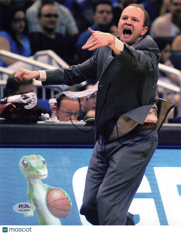 Lawrence Frank signed 8x10 photo PSA/DNA Autographed Coach