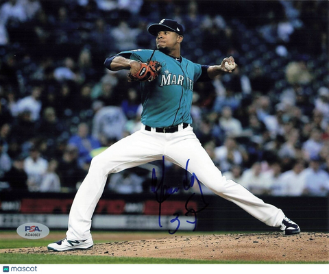 Ariel Miranda signed 8x10 photo PSA/DNA Seattle Mariners Autographed