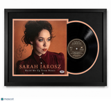 Sarah Jarosz Signed Build Me Up From Bones Custom Framed Vinyl Album PSA