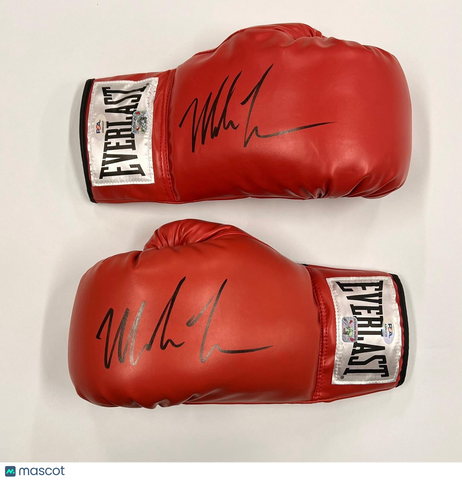 Mike Tyson Signed Pair of Boxing Gloves PSA/DNA