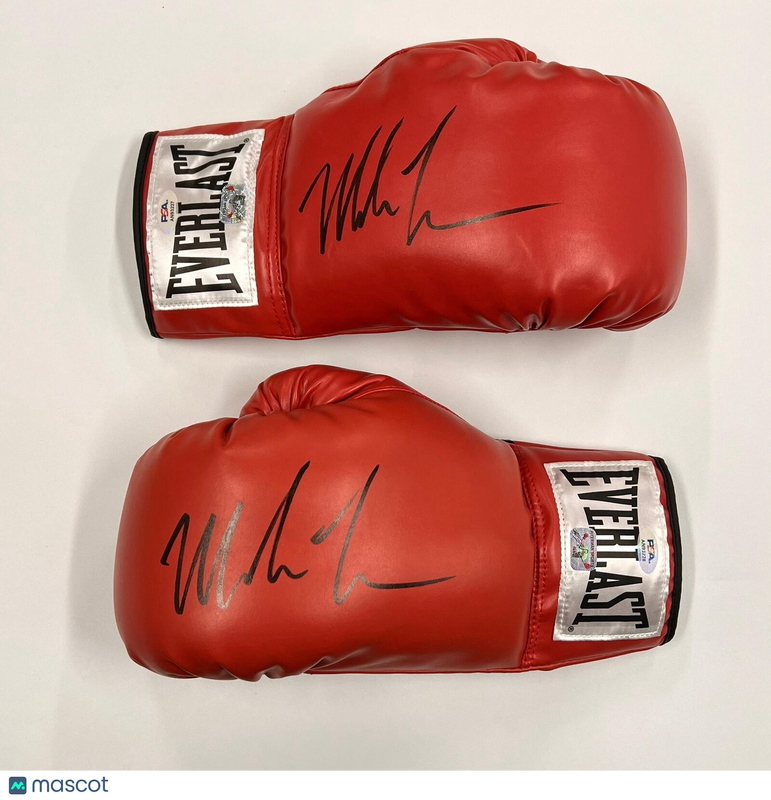 Mike Tyson Signed Pair of Boxing Gloves PSA/DNA