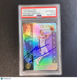 2019-20 Panini Prizm #137 Luke Kennard Signed Card AUTO PSA Slabbed Pistons